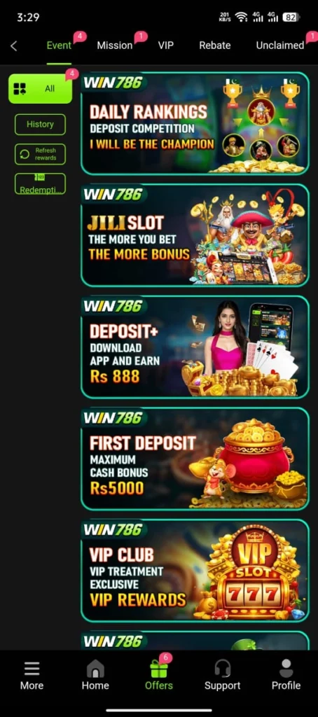 Win786 game-rewards image