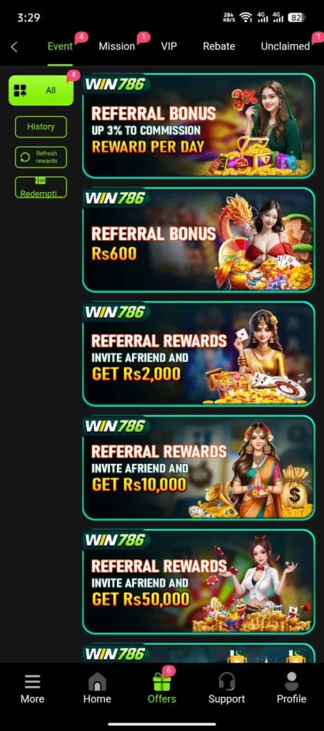 Win786 game-rewards image
